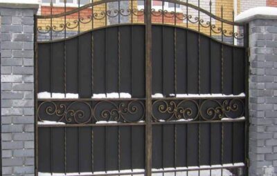 Кованые ворота Артикул В-001