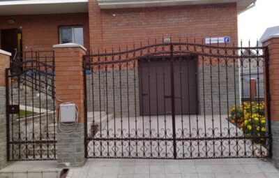 Кованые ворота Артикул В-003