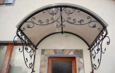 Кованый козырек Артикул Кз-001