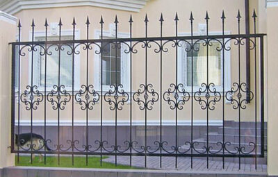 Кованый забор Артикул З-010
