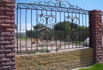 Кованый забор Артикул З-003