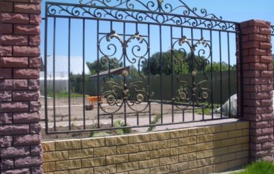 Кованый забор Артикул З-003