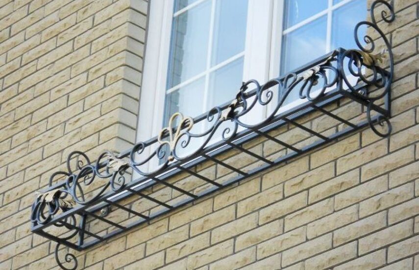 Кованая цветочница — Артикул КЦ-006