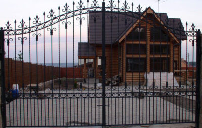 Кованые ворота Артикул В-010