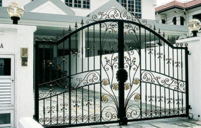 Кованые ворота Артикул В-013