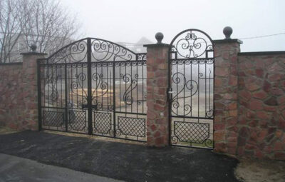 Кованые ворота Артикул В-021