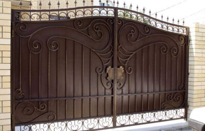 Кованые ворота Артикул В-028