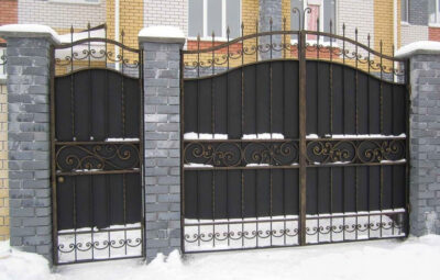 Кованые ворота Артикул В-029
