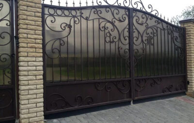 Кованые ворота Артикул В-031