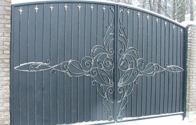 Кованые ворота Артикул В-033