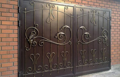 Кованые ворота Артикул В-039