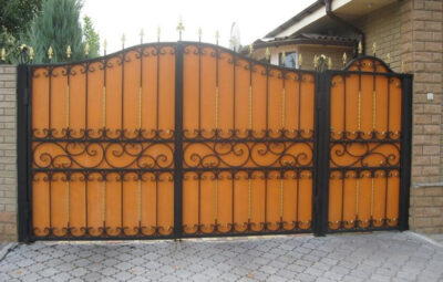 Кованые ворота Артикул В-043
