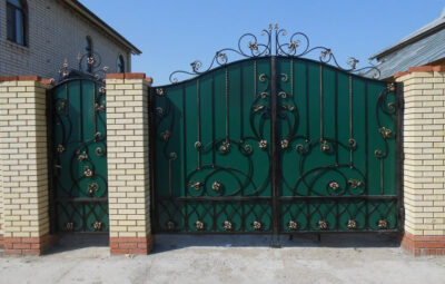 Кованые ворота Артикул В-044