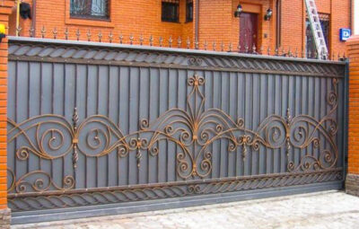 Кованые ворота Артикул В-045