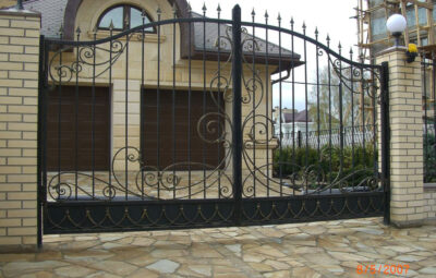 Кованые ворота Артикул В-005