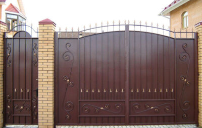 Кованые ворота Артикул В-007