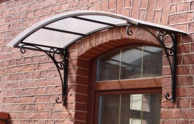 Кованый козырек Артикул Кз-009