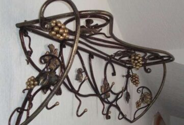 Кованая вешалка — Артикул КВ-001