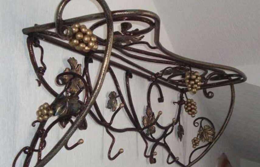 Кованая вешалка — Артикул КВ-001